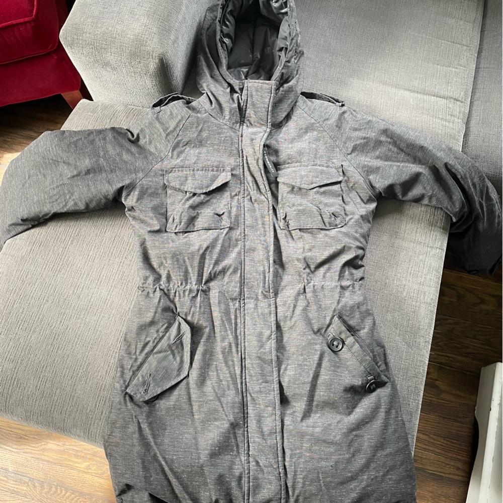 Community Heather Grey Parka